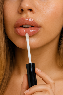 Plumping lipgloss